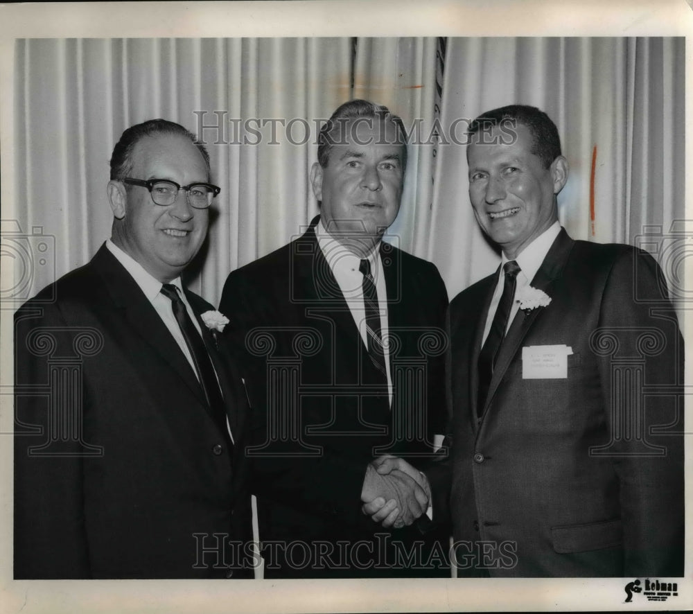 1964 Center: Gov. James Rhodes, A.J. Hofucher-Historic Images