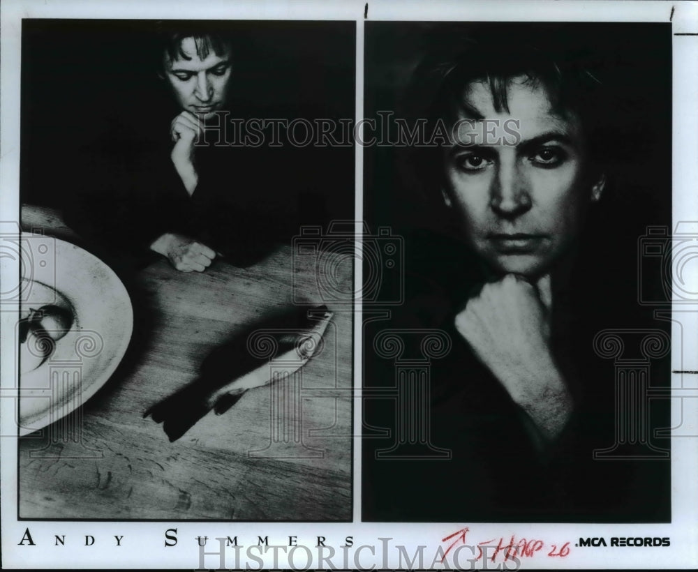 1987 Press Photo Andy Summers - cvb10819 - Historic Images