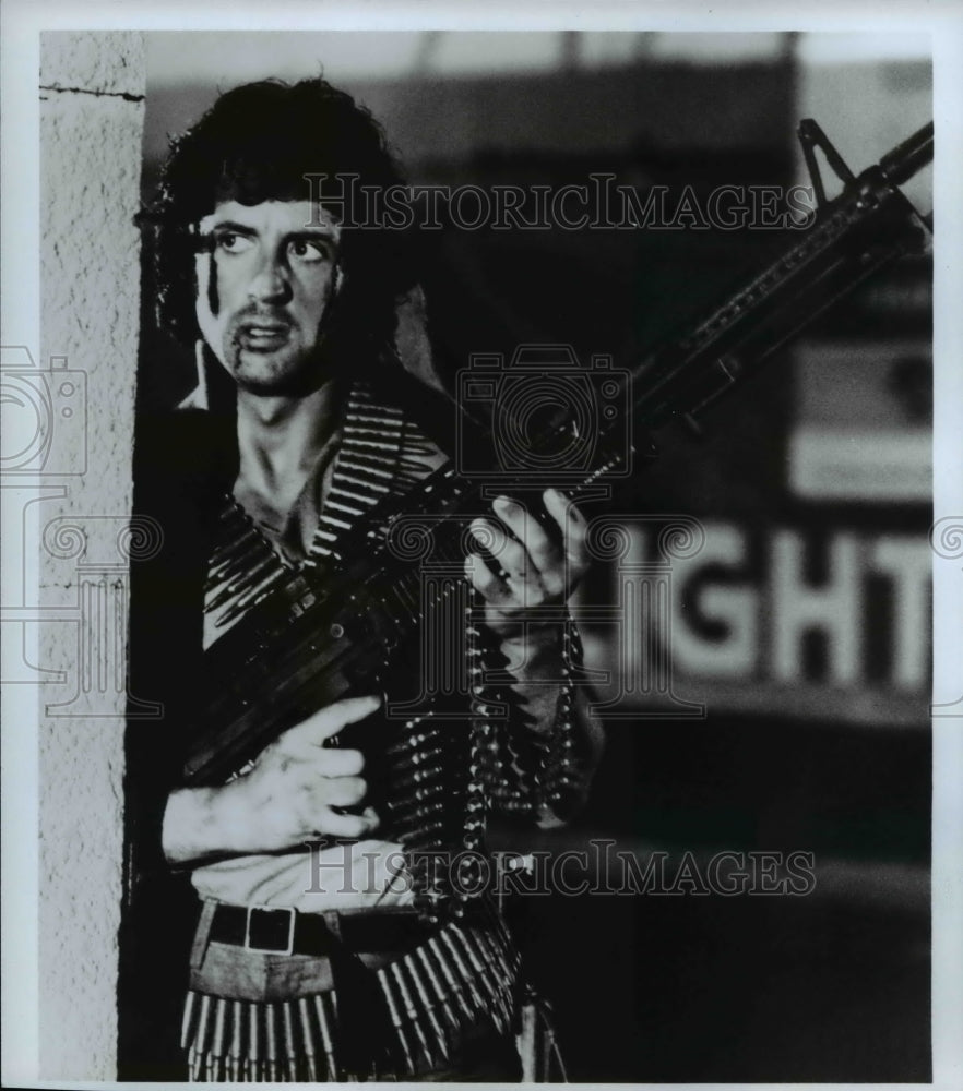 1983 Press Photo Sylverster Stallone - cvb10873 - Historic Images