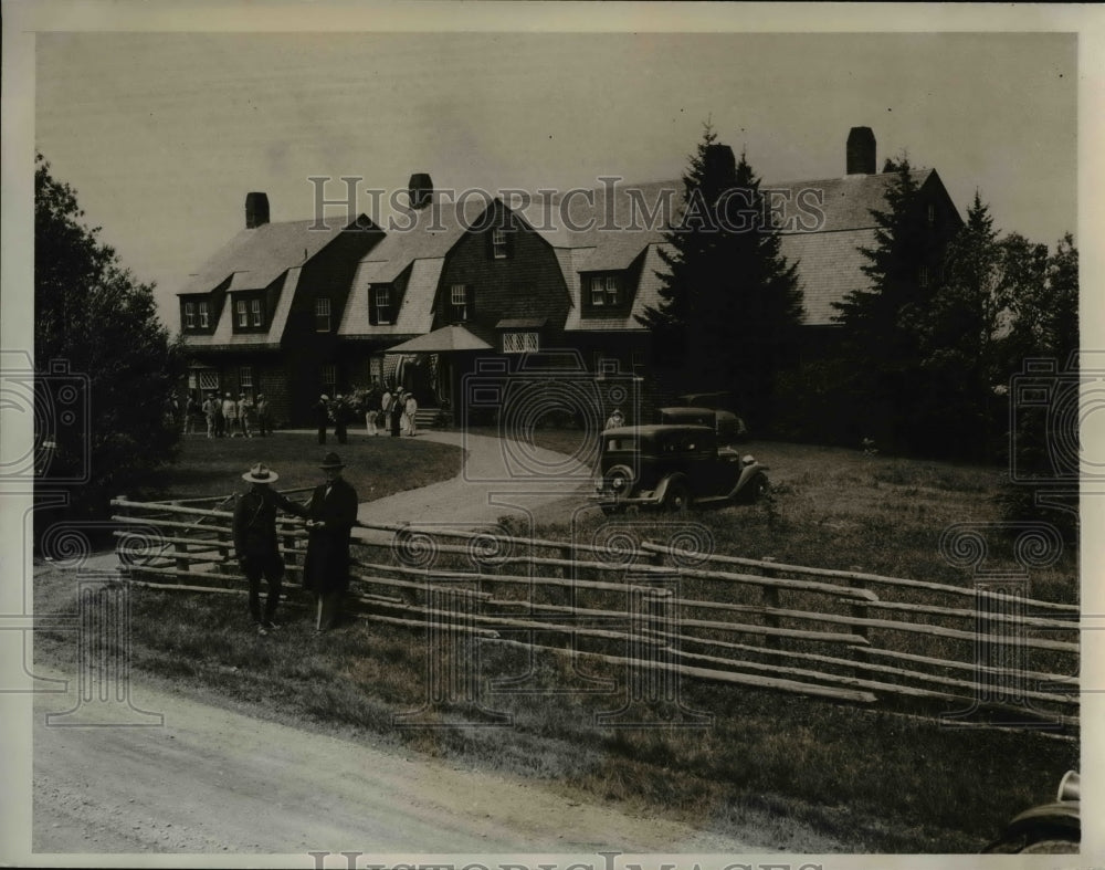 1933, Roosevelt which he visited for such a short time - cvb10883 - Historic Images