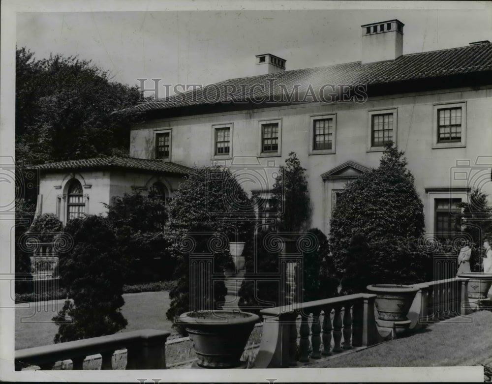 1940 Press Photo The Leonard Hanna home at 108253 East Boulevard - cvb10962 - Historic Images