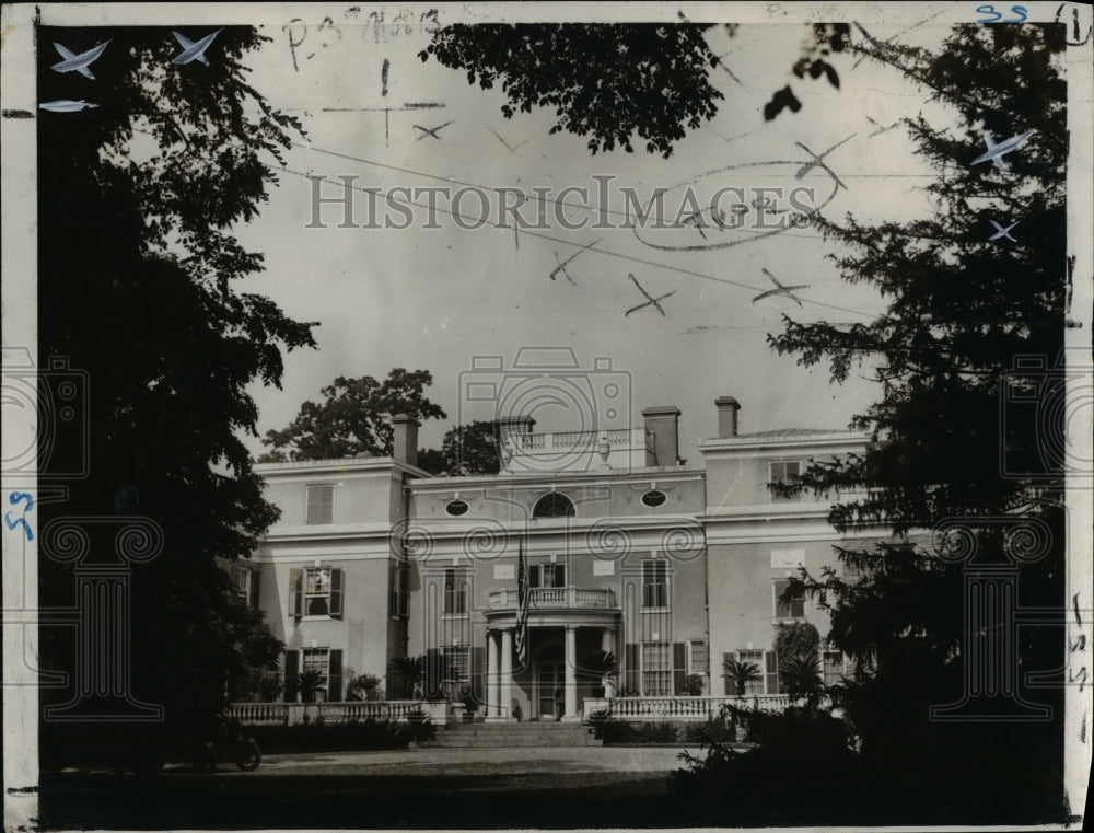 1932 Press Photo President Franklin Roosevelt-Hyde Park home - cvb11357-Historic Images