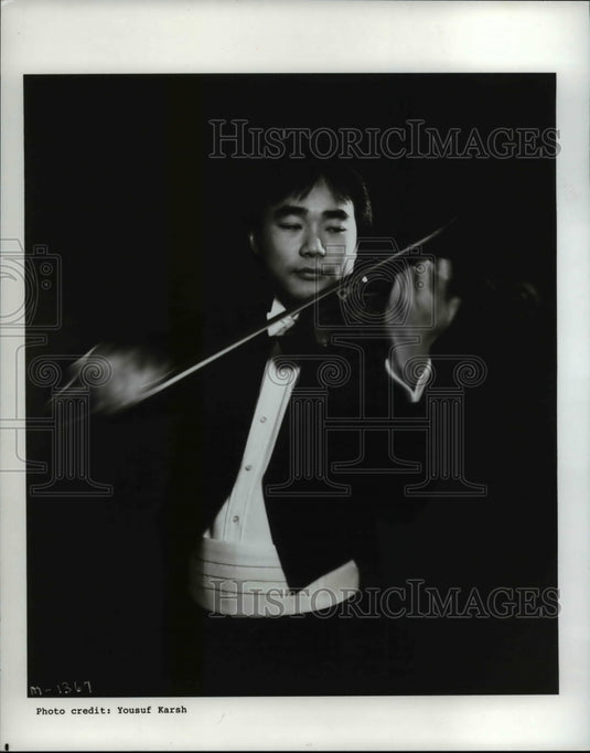 1988 Press Photo Cho Liang Lin a Violinist - cvb11484 - Historic Images