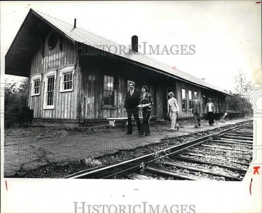 1981 Press Photo Bill Kruoinski, Jean Button, Phil Blough, Francis Andeits - Historic Images