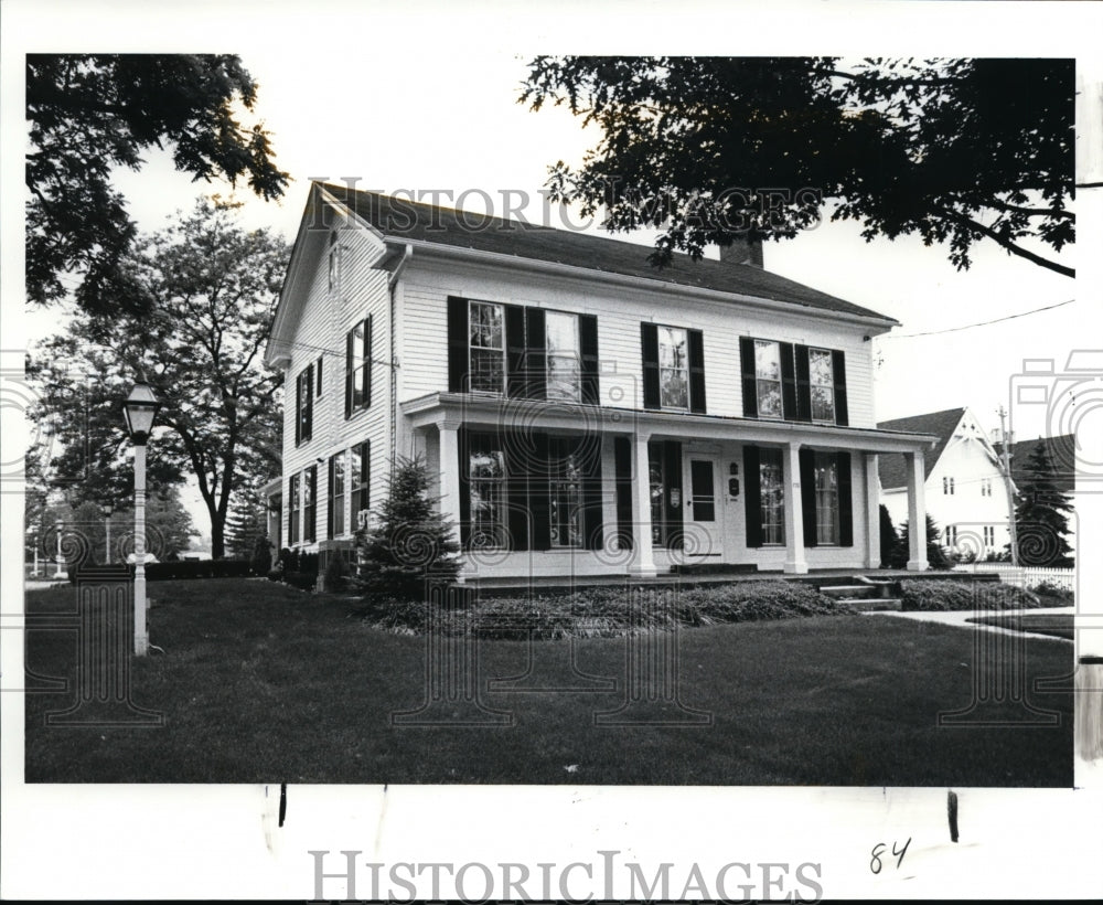 1989 Press Photo 1815 House at 170 S Chillicathe Rd, Aurora, Ohio - cvb11613 - Historic Images