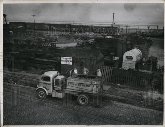 1950, Calleside, where dismanteled body was found - cvb11743 - Historic Images