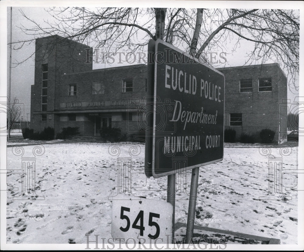 1969  Euclid Police Station and Municipal Court.-Historic Images