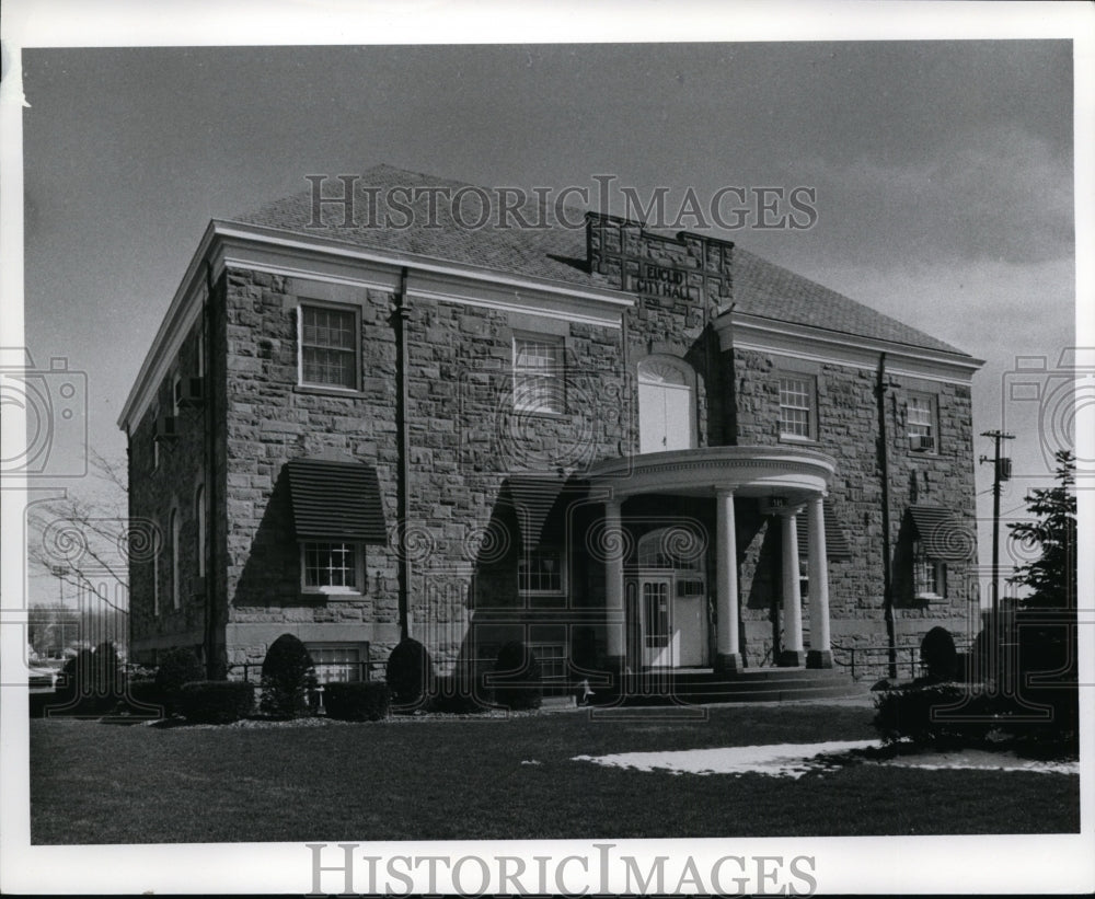 1973 Press Photo Euclid City Hall, 585 E. 222 - cvb11880 - Historic Images