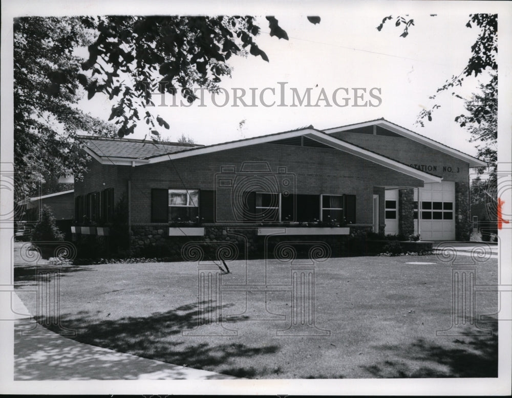 1958, Euclid Fire Station #3 at Lake Shore Boulevard and E. 260th St. - Historic Images