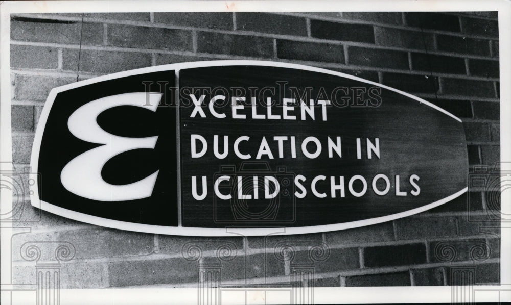 1977, Euclid Building of Education Sign - cvb11929 - Historic Images