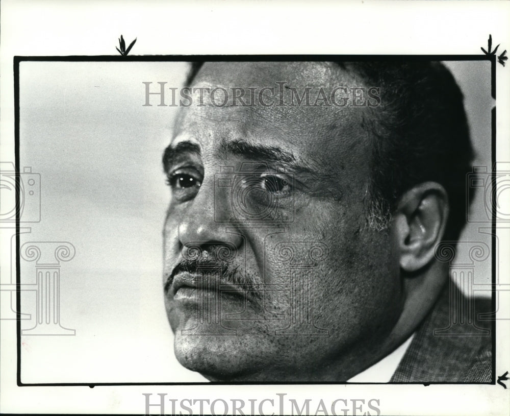 1985, Benjamin L. Hooks, President of NAACP - cvb11950 - Historic Images