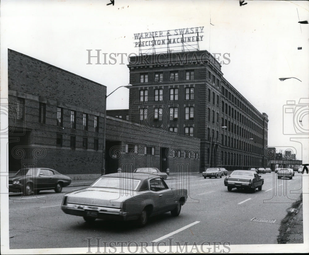 1972 Warner &amp; Swasey Precision Machinery plant at 5701 Carnegie Ave-Historic Images
