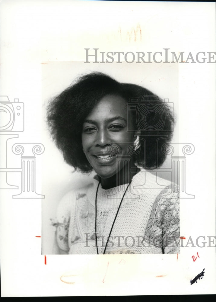 1993 Press Photo Montrie V Rucker of PD&#39;s Classified Department - cvb12038 - Historic Images