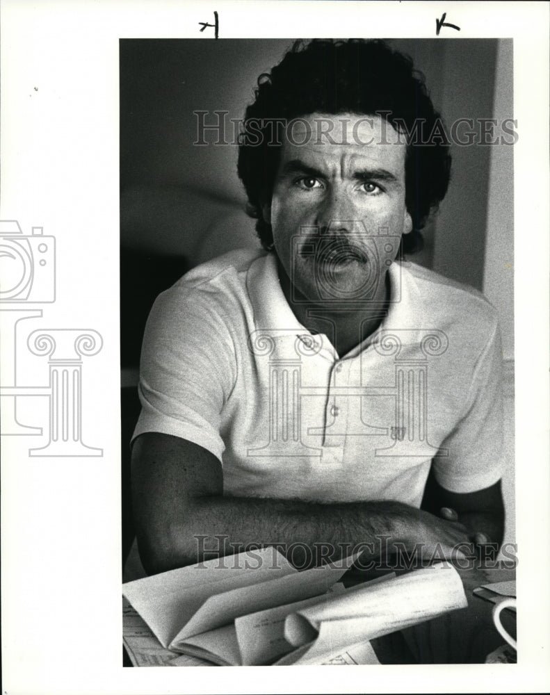 1985 Press Photo Vietnam veteran Clay - cvb12054 - Historic Images