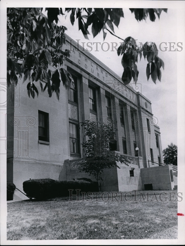 1967 Press Photo Ashland Courthouse, Ashland, Ohio - cvb12103 - Historic Images