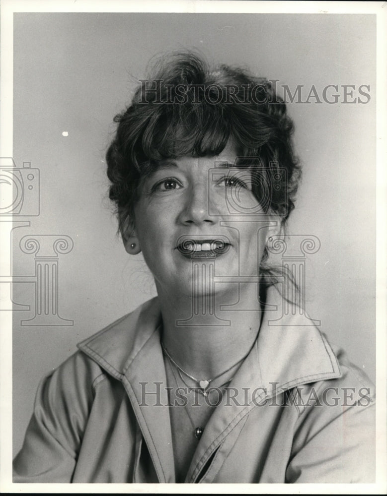 1980 Press Photo Janet McCue of the Plain Dealer - cvb12232 - Historic Images