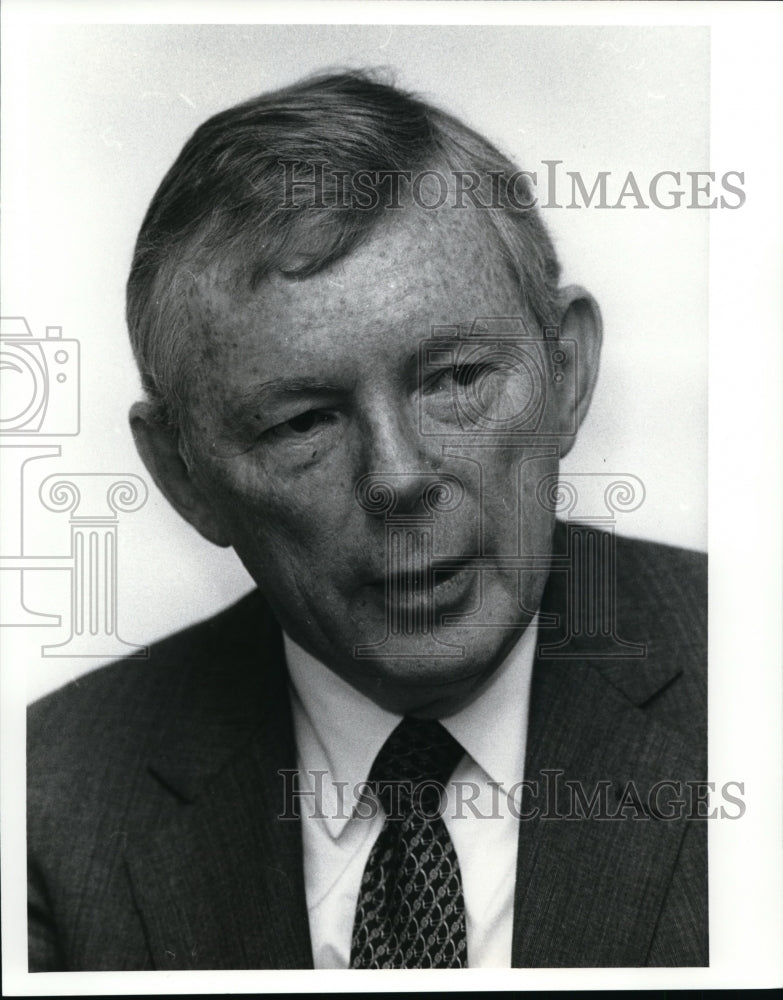 1989 Press Photo Charles Dolan, CEO of Cablevision - cvb12361 - Historic Images