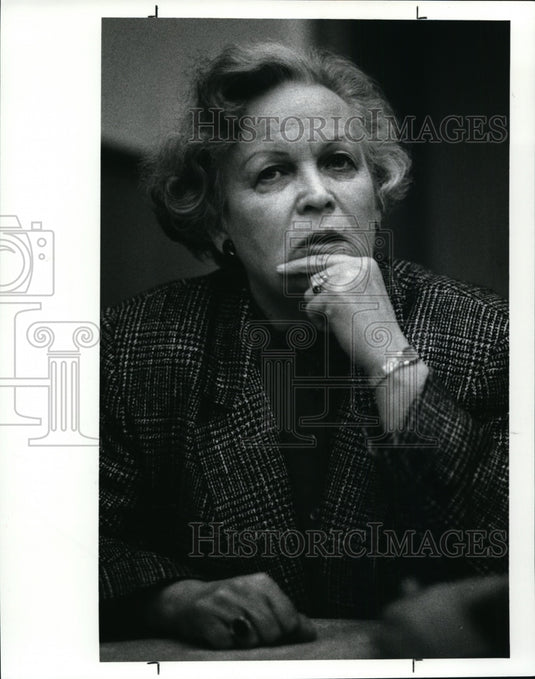 1989 Press Photo Lithuanian pianist Grazina Landsbergis - cvb12402 - Historic Images
