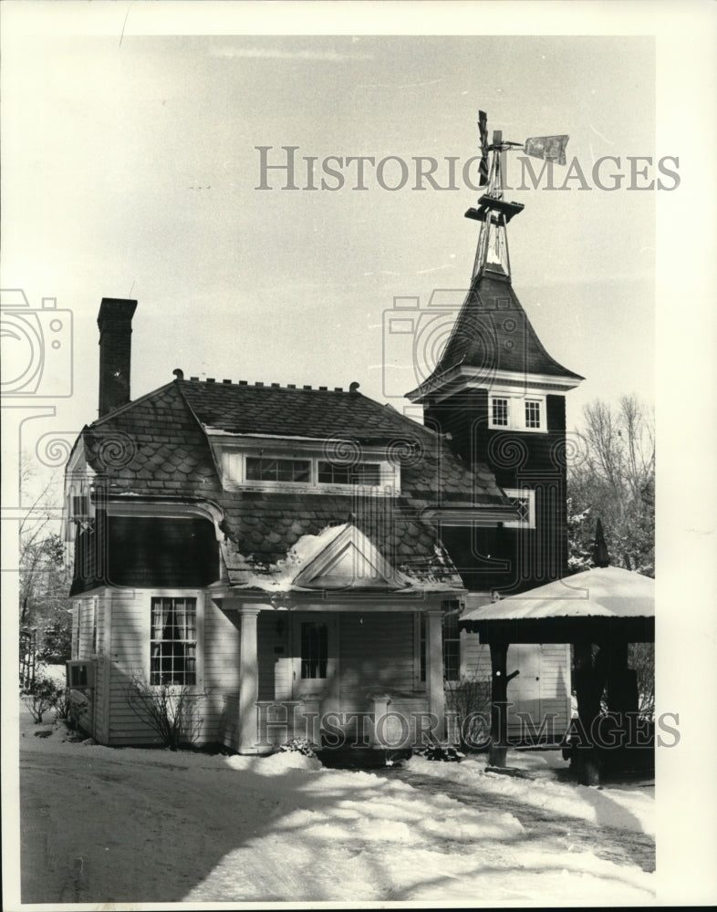 1982 Press Photo Perkins Mansion-John Brown house-Akron Ohio - cvb12478 - Historic Images