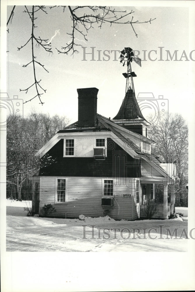 1982 Press Photo Perkins mansion-Akron Ohio - cvb12479 - Historic Images