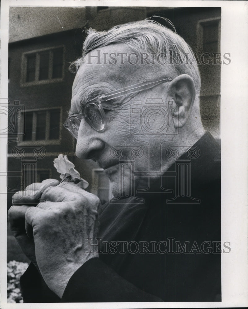 1970 Rev Edgar J Zurlinden SJ of the John Carroll University-Historic Images