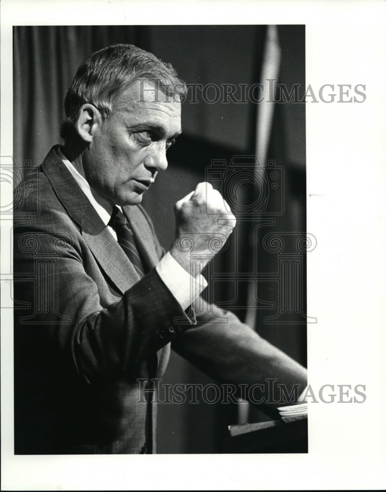 1984 Press Photo Robert White, former Ambassador to El Salvador - cvb12501 - Historic Images