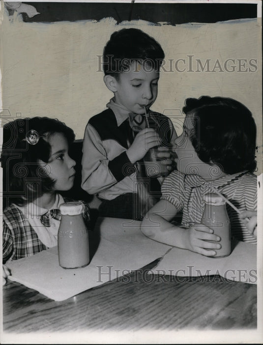 1950, Students at Kindergarten School - cvb12536 - Historic Images