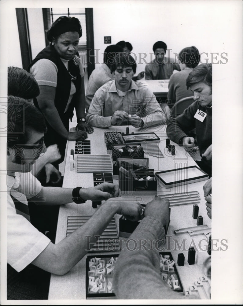 1971, Mrs Rae Marks, project director of kindergarten enrichment - Historic Images