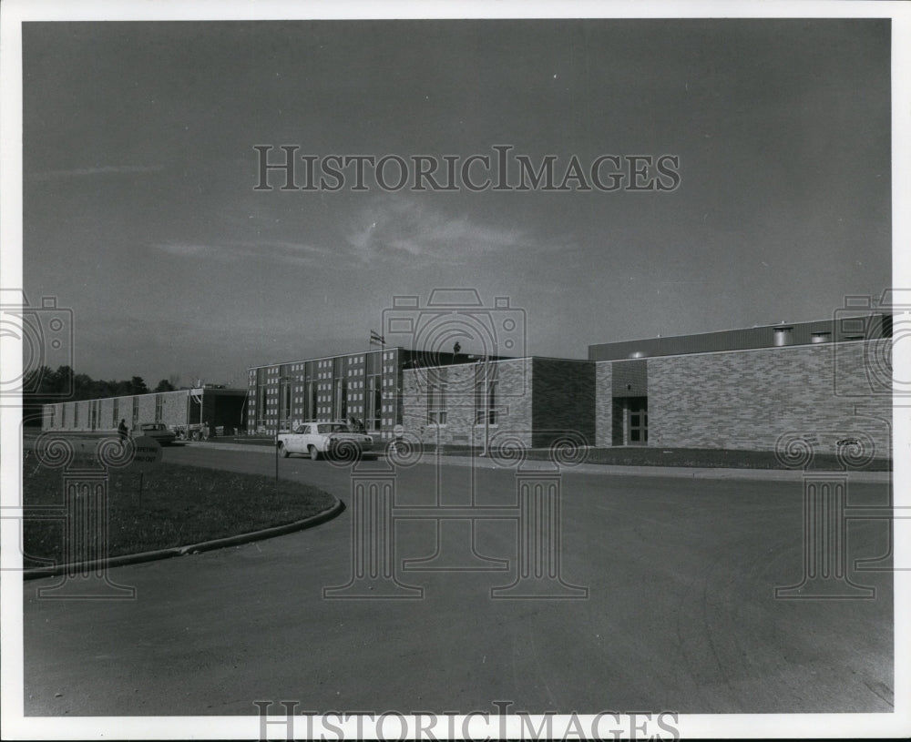 1971 Press Photo Medina County, Brunswick High School, Brunswick Ohio - Historic Images