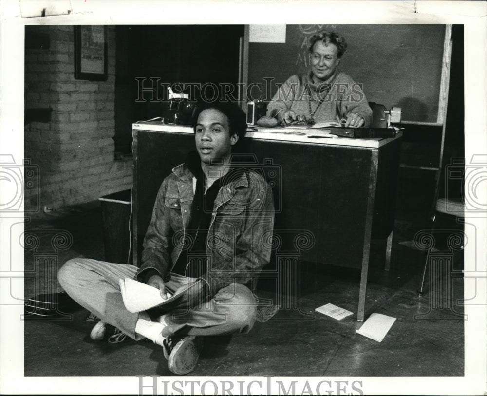 1985 Press Photo Open Admissions Plays - cvb12681 - Historic Images