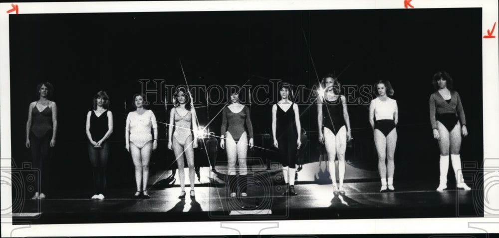 1980 Press Photo A real chorus line (try out) - cvb12685 - Historic Images