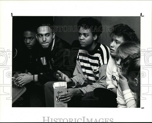 1990 Press Photo Deborah Crockett-Lincoln West High School's SADD chapter - Historic Images