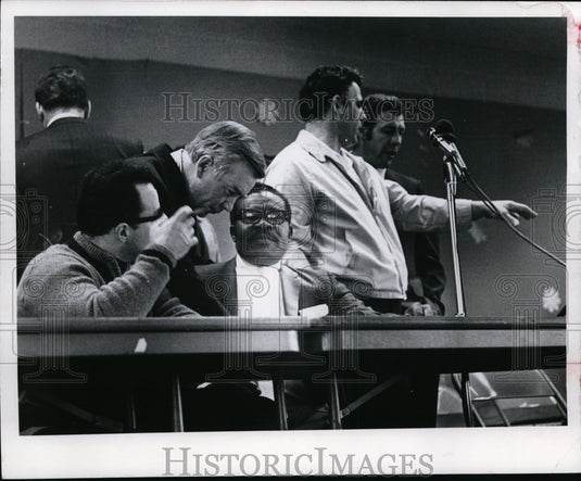 1970 Press Photo Teamsters Strikes - cvb12716 - Historic Images