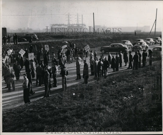 1948 Press Photo Fawick Airflex Strikes - cvb12778 - Historic Images