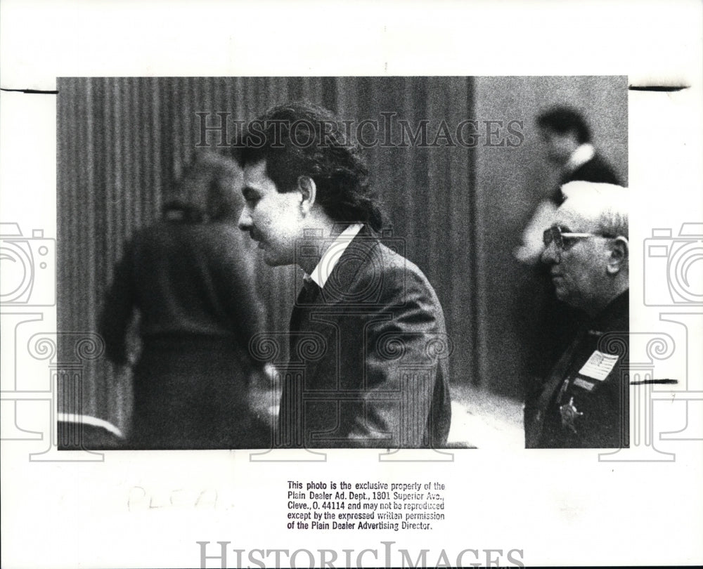 1989 Press Photo Donato Lombardozzi sentenced - cvb12790 - Historic Images