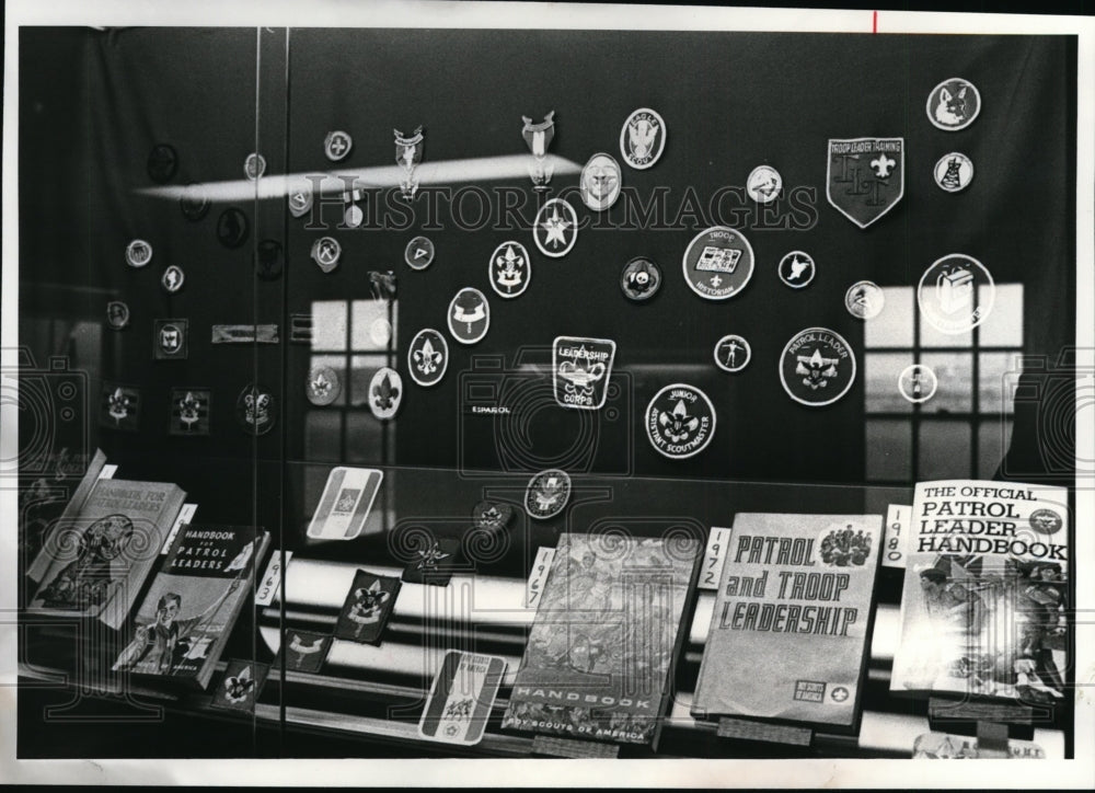 1981 Press Photo Museum at Boys Scout Headquarters at E22nd &amp; Woodland - Historic Images