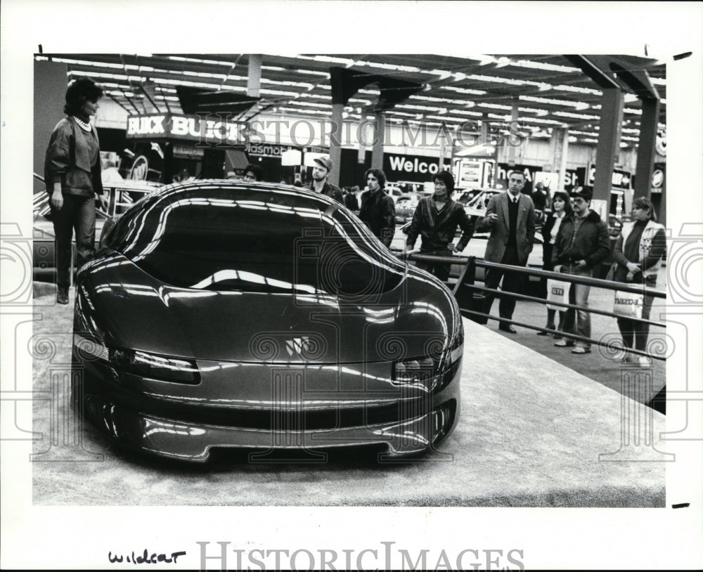 1986 Press Photo Greater Cleveland Auto Show at International Exposition Center - Historic Images