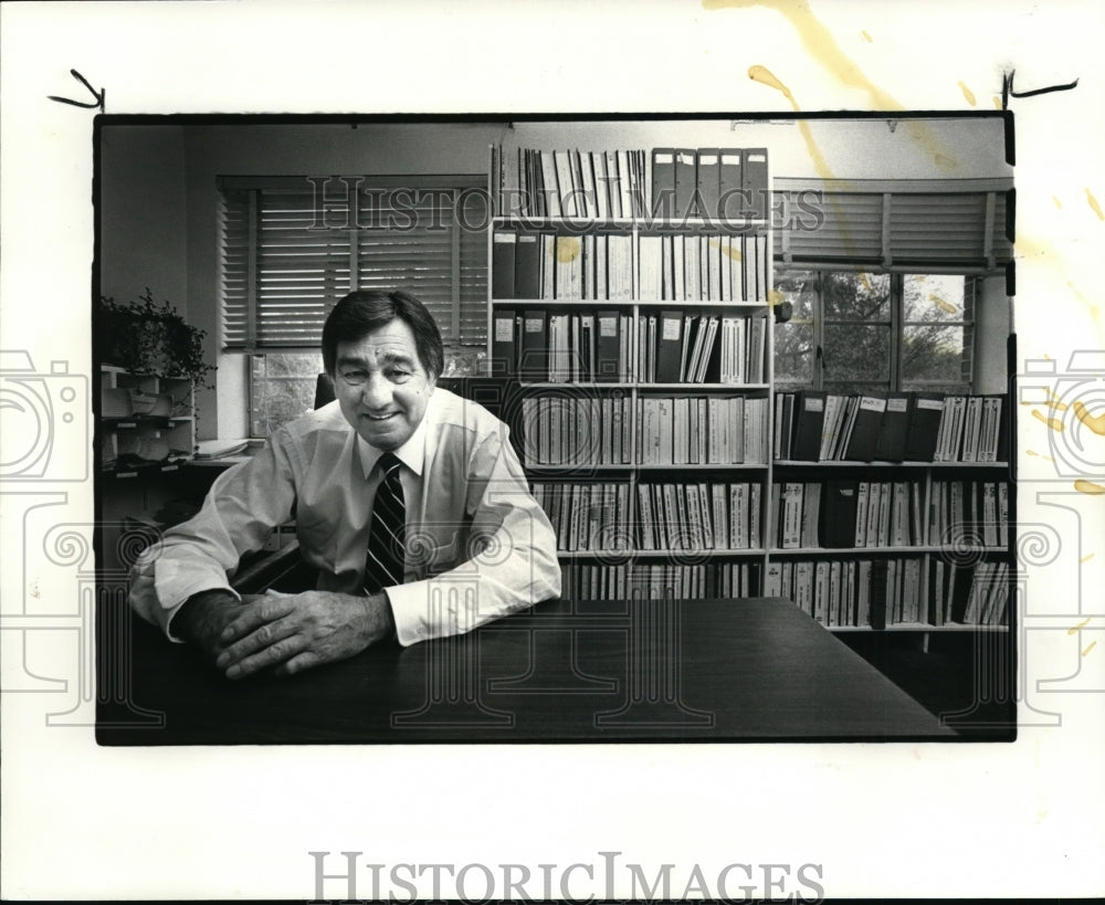 1983 Press Photo Henry S. Urycki-National Transportation Consultants - cvb13055 - Historic Images