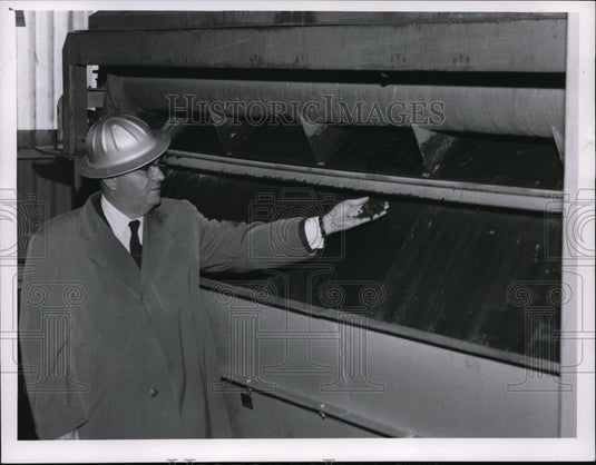 1960 James Dalton of Standard Oil Company at South Ohio plant-Historic Images