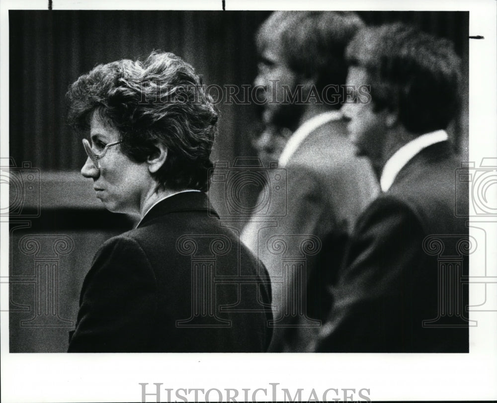 1988 Press Photo Mary Jenks-appeal for a light sentence - cvb13414 - Historic Images