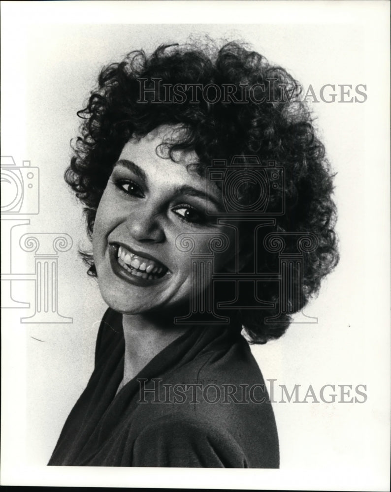 1984 Press Photo Sharon Fedor-model actress - cvb13503 - Historic Images
