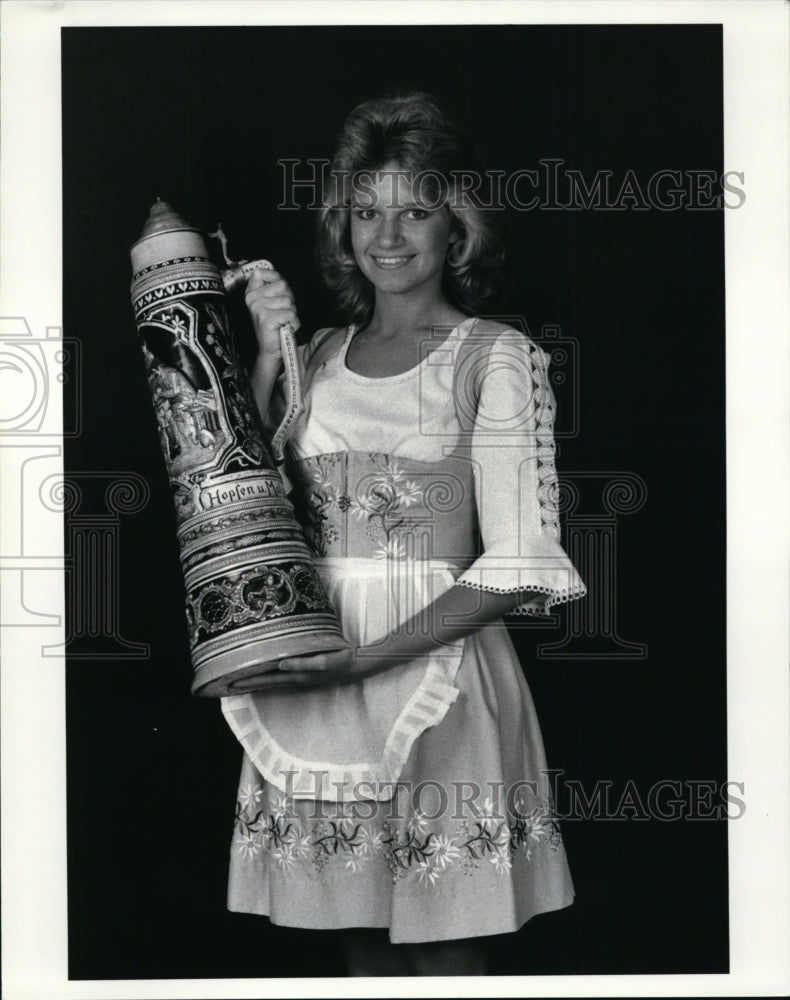 1984 Press Photo Karen Molnar, Miss Octoberfest - cvb13677 - Historic Images