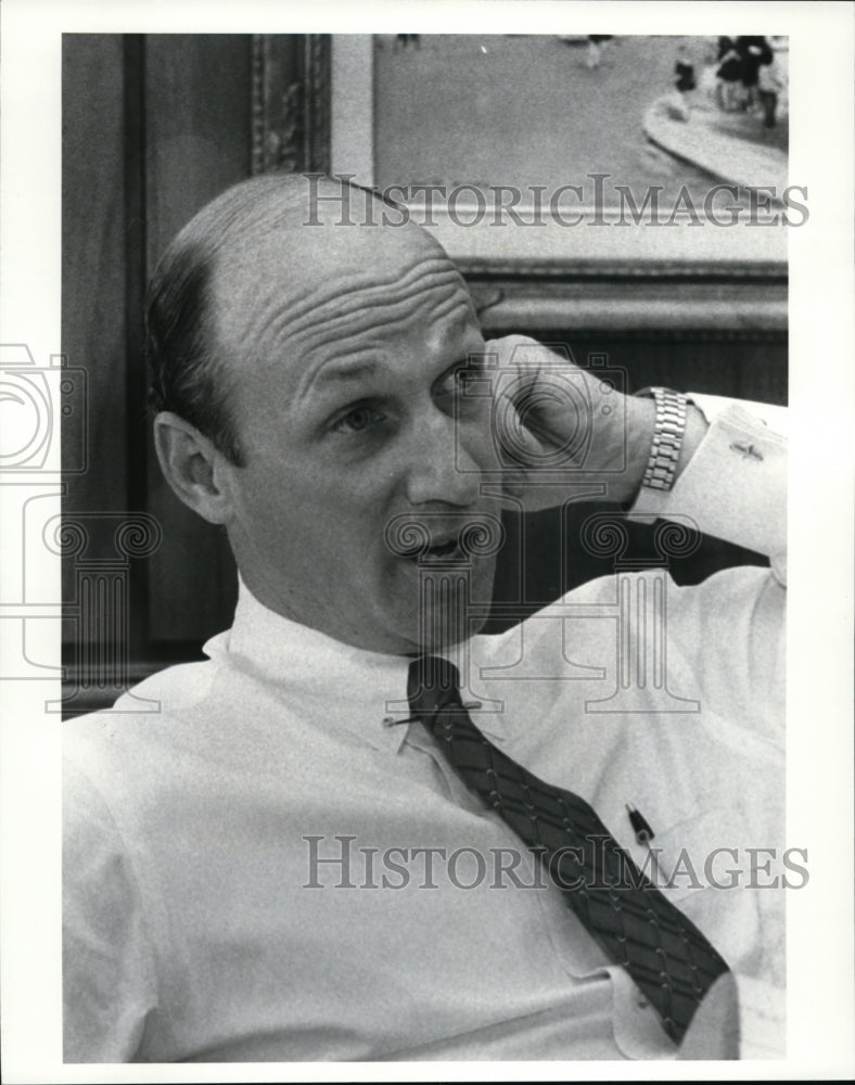 1984 Press Photo George Humphrey, Hanna Mining Company - cvb13710 - Historic Images