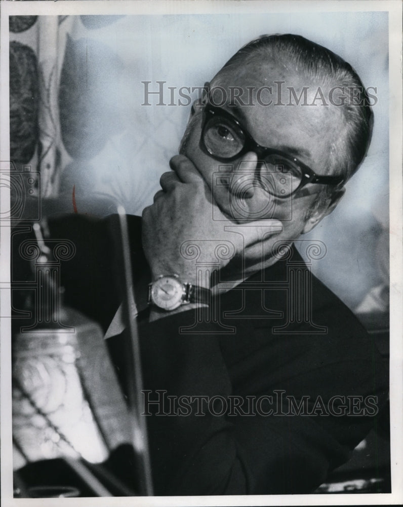 1970, U.S.Rep.William Minshall. - cvb14046 - Historic Images