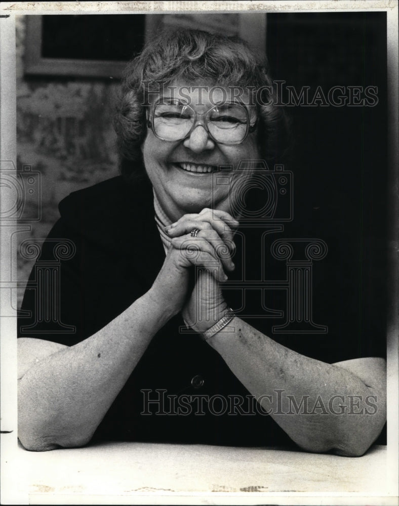 1980 Press Photo Evelyn Martin, author. - cvb14053 - Historic Images