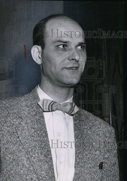 1954 Press Photo Arthur H Beaird witness at Sheppard Murder trial - cvb14107 - Historic Images