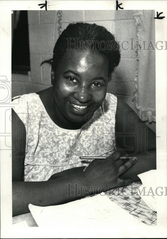 1980, Mrs. Adeline B. Turner, 1775W25 CMHA Tenants' Spokesperson - Historic Images