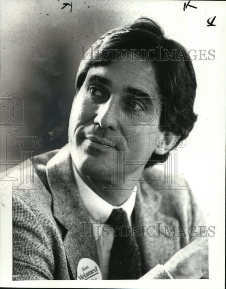 1983, Candidate for mayor-Shaker Heights, Alan Melamed - cvb14207 - Historic Images