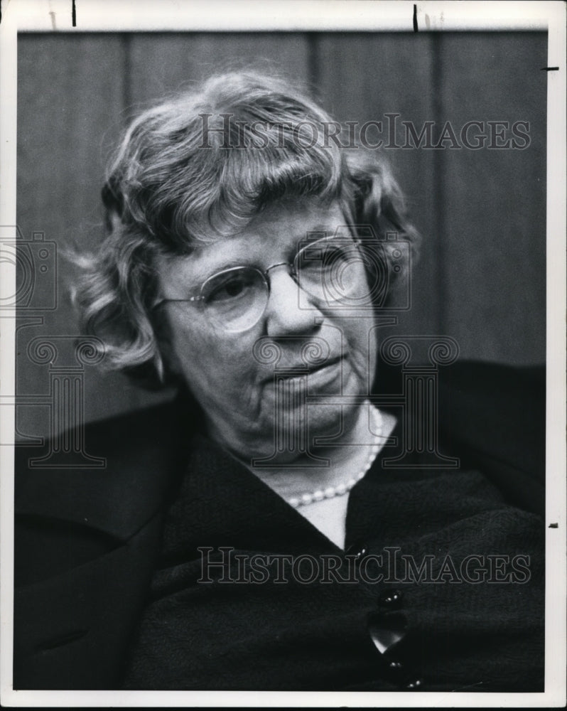 1972 Press Photo Dr. Margaret Mead - cvb14221 - Historic Images