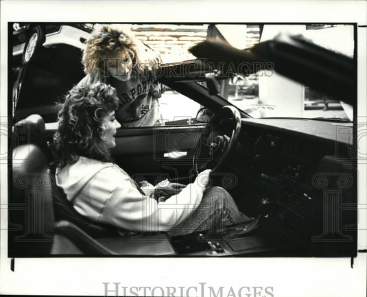 1988 Press Photo 13th Annual Greater Cleveland Auto Show - cvb14349 - Historic Images